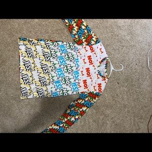 Comme des garçons SHIRT long sleeve comic print